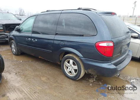 2007 Dodge Grand Caravan Sxt из США, поврежденный, VIN 2D4GP44L87R113297